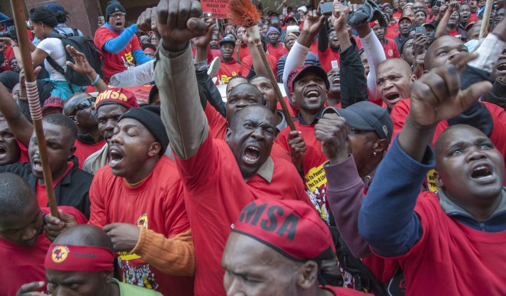 National Union of Metalworkers (NUMSA) strike